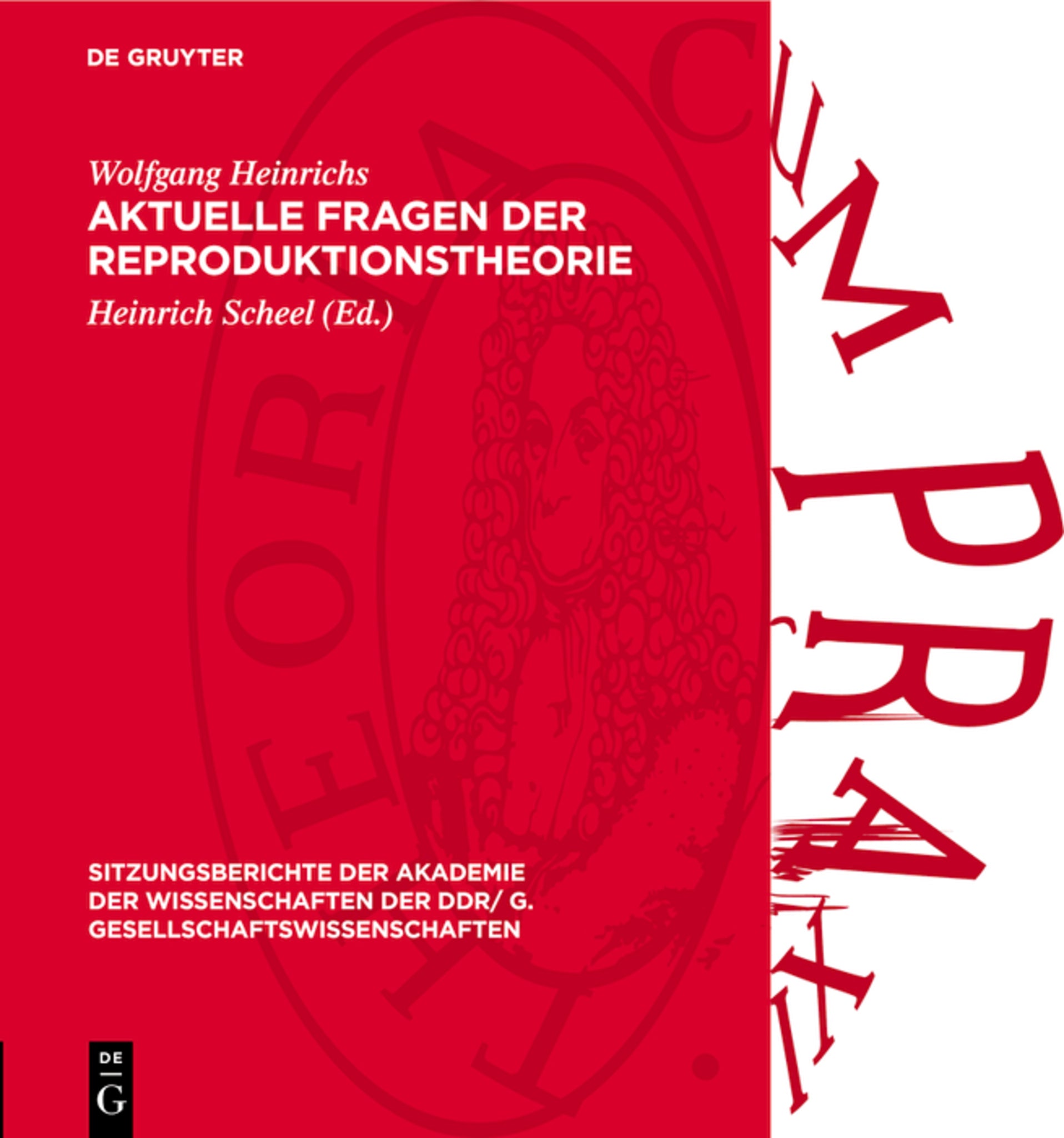 Aktuelle Fragen der Reproduktionstheorie